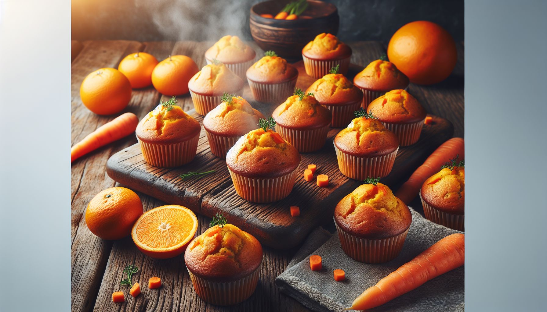 Recept: Gezonde en Gemakkelijke Sinaasappel-Wortelmuffins