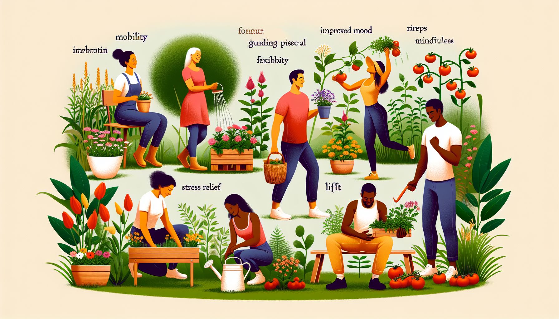 De gezondheidsvoordelen van tuinieren